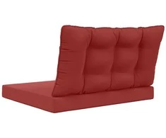 Lauko sofa pagalvėlė Poliesteris Vyno raudonumo 80 x 68,5 cm