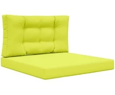 Lauko sofa pagalvėlė 2 pcs Žalia Poliesteris