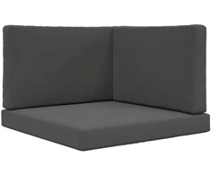 Lauko sofa pagalvėlė Poliesteris Antracito 80 x 80 cm