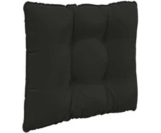 Lauko sofa pagalvėlė Poliesteris Juoda 50,5 x 50,5 cm