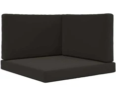 Lauko sofa pagalvėlė Poliesteris Juoda 80 x 80 cm
