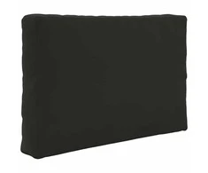 Lauko sofa pagalvėlė Poliesteris Juoda 60 x 60 cm