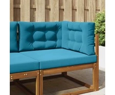 Lauko sofa pagalvėlė 3 pcs Karališka mėlyna Poliesteris