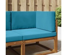 Lauko sofa pagalvėlė 3 pcs Karališka mėlyna Poliesteris