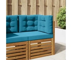 Lauko sofa pagalvėlė 3 pcs Karališka mėlyna Poliesteris