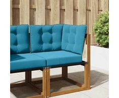Lauko sofa pagalvėlė 3 pcs Karališka mėlyna Poliesteris