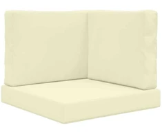 Lauko sofa pagalvėlė Poliesteris Kreminė 60 x 60 cm