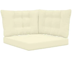 Lauko sofa pagalvėlė Poliesteris Kreminė 68,5 x 68,5 cm