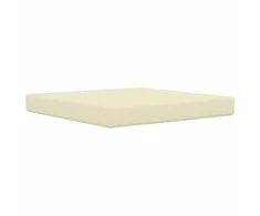Lauko sofa pagalvėlė Poliesteris Kreminė 80 x 80 cm