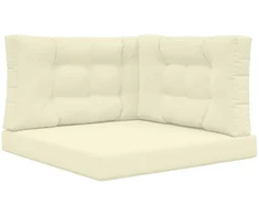 Lauko sofa pagalvėlė Poliesteris Kreminė 80 x 80 cm