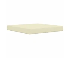 Lauko sofa pagalvėlė Poliesteris Kreminė 80 x 80 cm