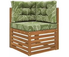Lauko sofa pagalvėlė Poliesteris Lapų dizainas 60 x 60 cm
