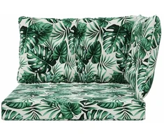 Lauko sofa pagalvėlė Poliesteris Lapų raštas 68,5 x 68,5 cm