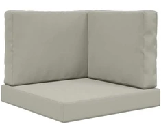 Lauko sofa pagalvėlė Poliesteris Pilka 60 x 60 cm