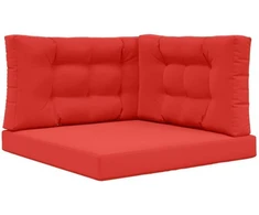 Lauko sofa pagalvėlė Poliesteris Raudona 80 x 80 cm