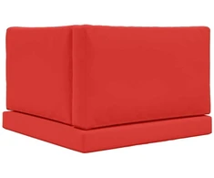 Lauko sofa pagalvėlė Poliesteris Raudona 80 x 80 cm