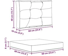 Lauko sofa pagalvėlė Poliesteris Rožinė 60 x 60 cm