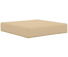 Lauko sofa pagalvėlė Poliesteris Smėlio 50,5 x 50,5 cm