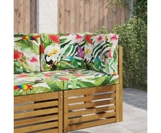 Lauko sofa pagalvėlė 3 pcs spalvingas Poliesteris