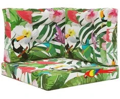 Lauko sofa pagalvėlė 3 pcs spalvingas Poliesteris