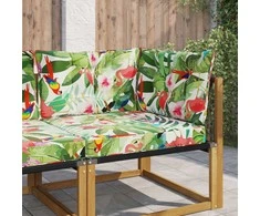 Lauko sofa pagalvėlė 3 pcs spalvingas Poliesteris