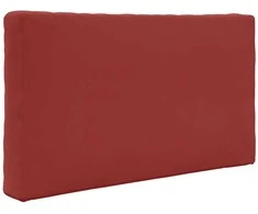Lauko sofa pagalvėlė Poliesteris Vyno raudonumo 80 x 80 cm