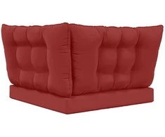 Lauko sofa pagalvėlė Poliesteris Vyno raudonumo 68,5 x 68,5 cm