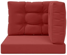 Lauko sofa pagalvėlė Poliesteris Vyno raudonumo 60 x 60 cm