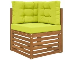 Lauko sofa pagalvėlė Poliesteris Žalia 60 x 60 cm