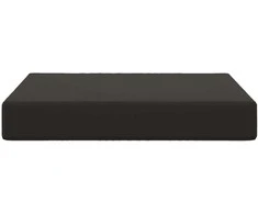 Lauko sofa pagalvėlė Poliesteris Juoda 60 x 60 cm