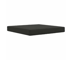 Lauko sofa pagalvėlė Juodas 80 x 80 x 8 cm Poliesteris