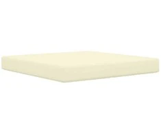 Lauko sofa pagalvėlė Kreminė 80 x 80 x 8 cm Poliesteris