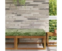 Lauko sofa pagalvėlė Lapų dizainas 80 x 80 x 8 cm Poliesteris