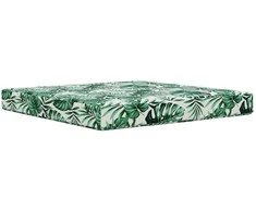 Lauko sofa pagalvėlė Lapų raštas 80 x 80 x 8 cm Poliesteris
