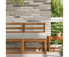 Lauko sofa pagalvėlė Pilka 60 x 60 x 8 cm Poliesteris
