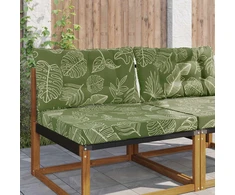Lauko sofa pagalvėlė Poliesteris Lapų dizainas 80 x 68,5 cm