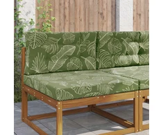 Lauko sofa pagalvėlė Poliesteris Lapų dizainas 80 x 80 cm