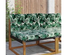 Lauko sofa pagalvėlė Poliesteris Lapų raštas 80 x 68,5 cm