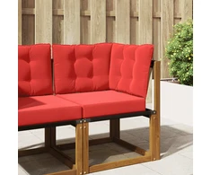 Lauko sofa pagalvėlė Poliesteris Raudona 50,5 x 50,5 cm