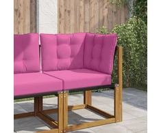 Lauko sofa pagalvėlė Poliesteris Rožinė 50,5 x 50,5 cm