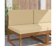 Lauko sofa pagalvėlė Poliesteris Smėlio 80 x 80 cm