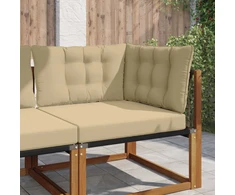 Lauko sofa pagalvėlė Poliesteris Smėlio 68,5 x 68,5 cm