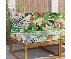Lauko sofa pagalvėlė Poliesteris spalvingas 80 x 80 cm