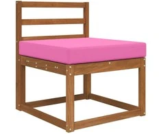 Lauko sofa pagalvėlė Rožinė 60 x 60 x 8 cm Poliesteris