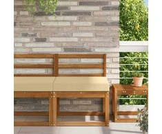 Lauko sofa pagalvėlė Smėlio 60 x 60 x 8 cm Poliesteris
