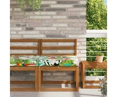 Lauko sofa pagalvėlė spalvingas 60 x 60 x 8 cm Poliesteris