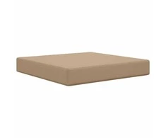 Lauko sofa pagalvėlė Taupe 60 x 60 x 8 cm Poliesteris