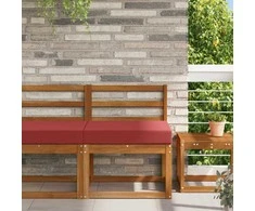 Lauko sofa pagalvėlė Vyno raudonumo 60 x 60 x 8 cm Poliesteris