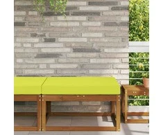 Lauko sofa pagalvėlė Žalia 80 x 80 x 8 cm Poliesteris