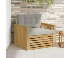 Lauko sofa Poliesteris Balta